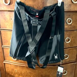 Spyder Black Snowboard ;
 Men’s Training Racing Shorts – Black